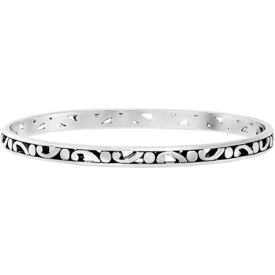 Brighton Contempo Slim Bangle Silver One Size