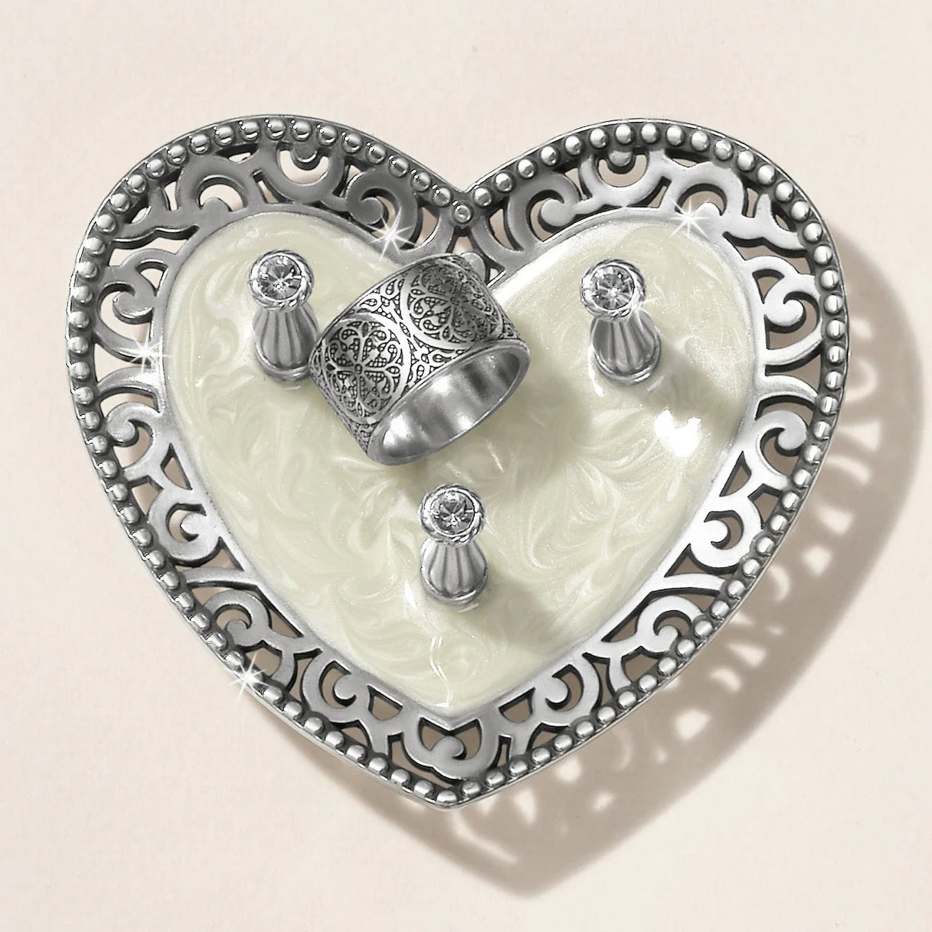 Brighton Lacie Daisy 3 Ring Holder — Accents Boutique, Marble Falls TX