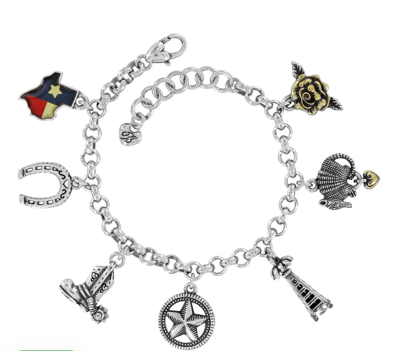 Brighton Texas Charm Bracelet
