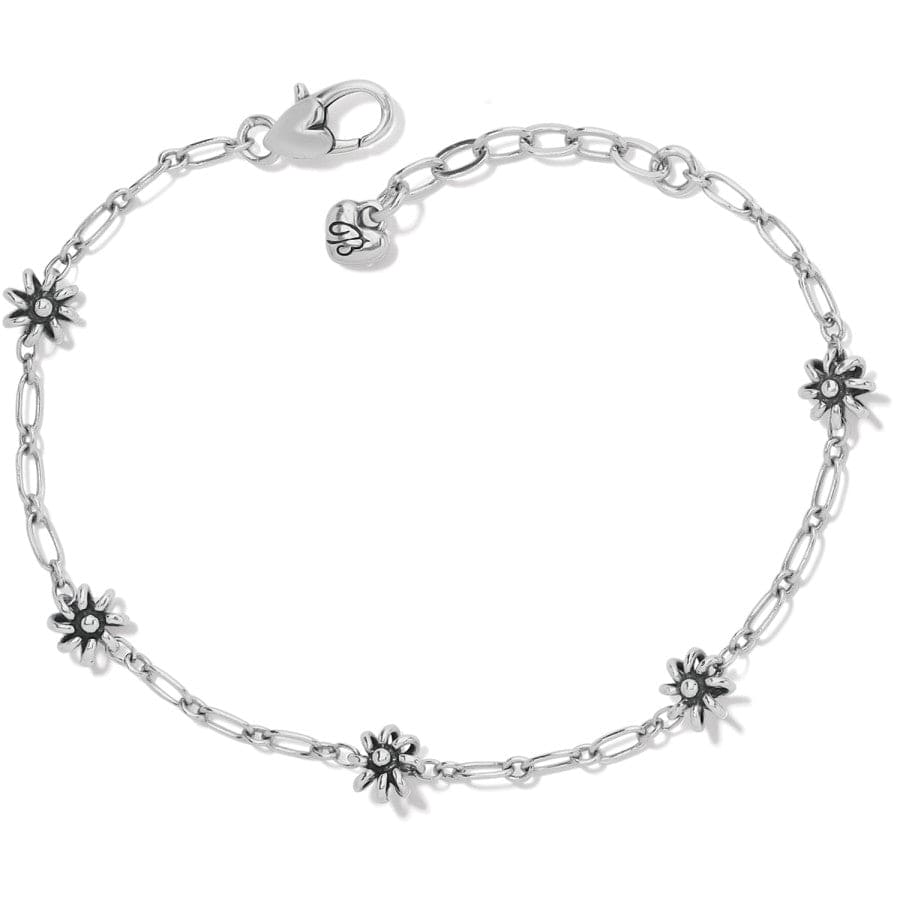 Brighton Daisy Chain Anklet Silver One Size — Accents Boutique, Marble Falls TX