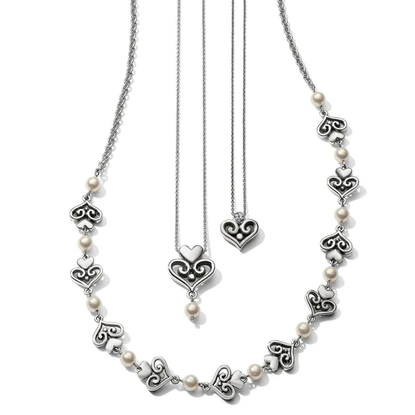 Brighton Alcazar Amor Pearl Pendant Necklace — Accents Boutique, Marble Falls TX