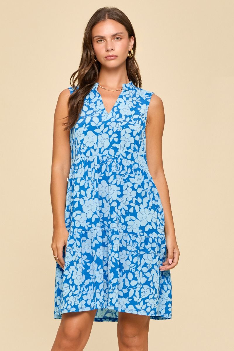 Lizzy Tiered Wrinkle Free Dress