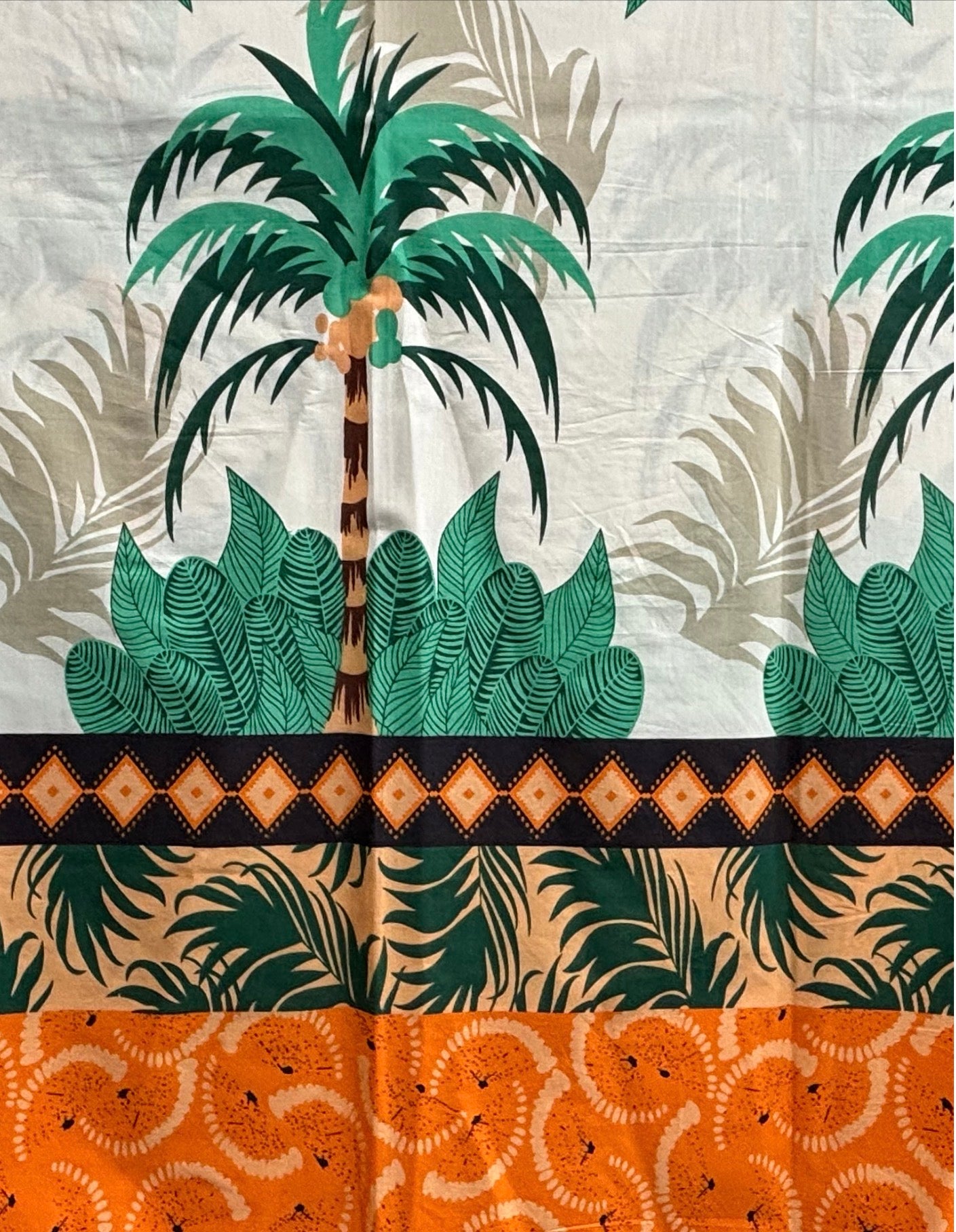 Tangle Hemi Tropical Cotton Pant