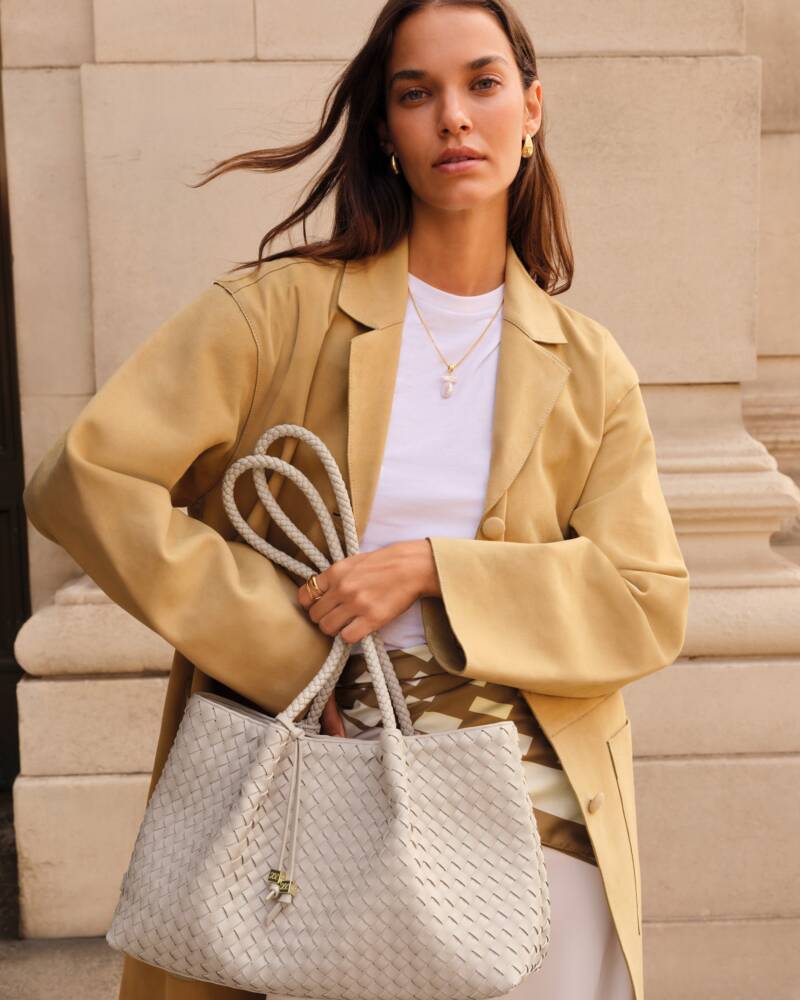 Katie Loxton Nova Small Shoulder Tote-Oyster - Default