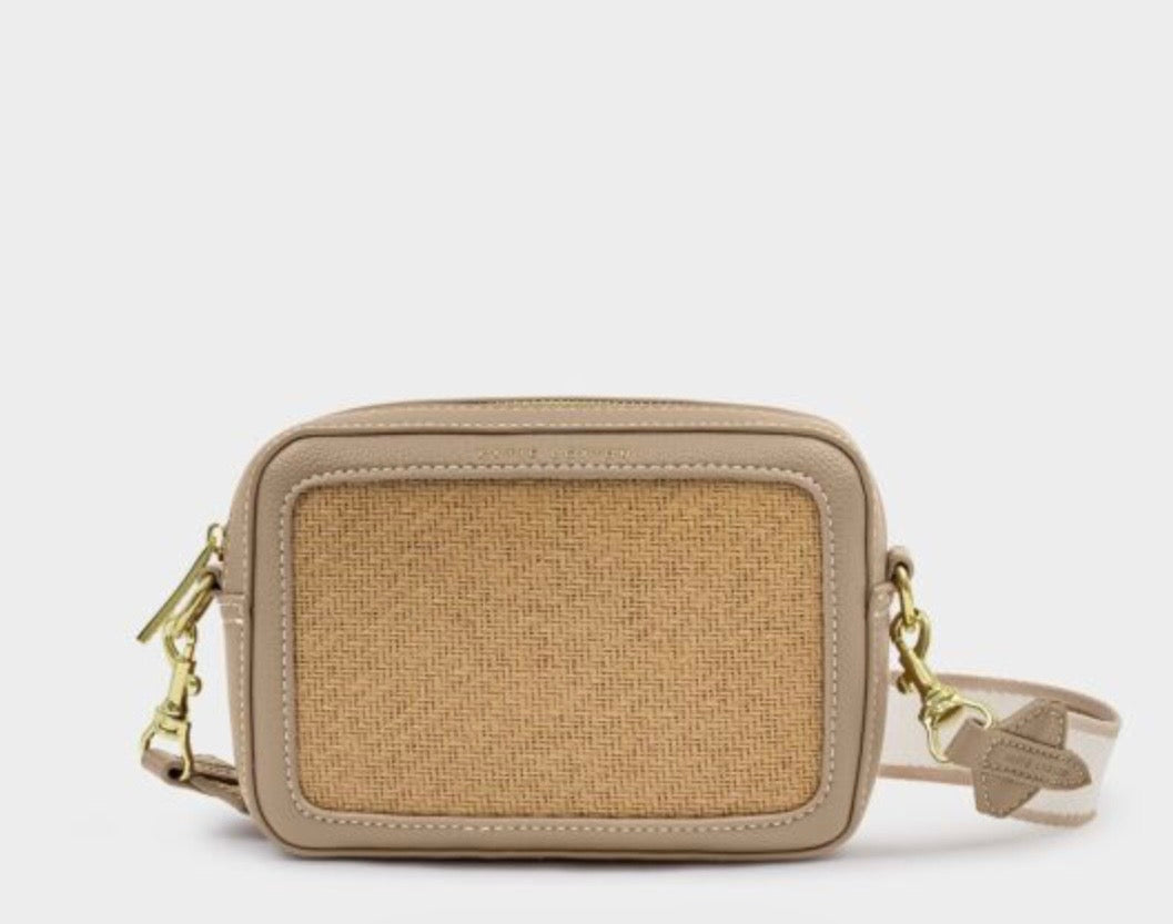 Katie Loxton Avery Raffia Small Crossbody Bag | Natural - Default