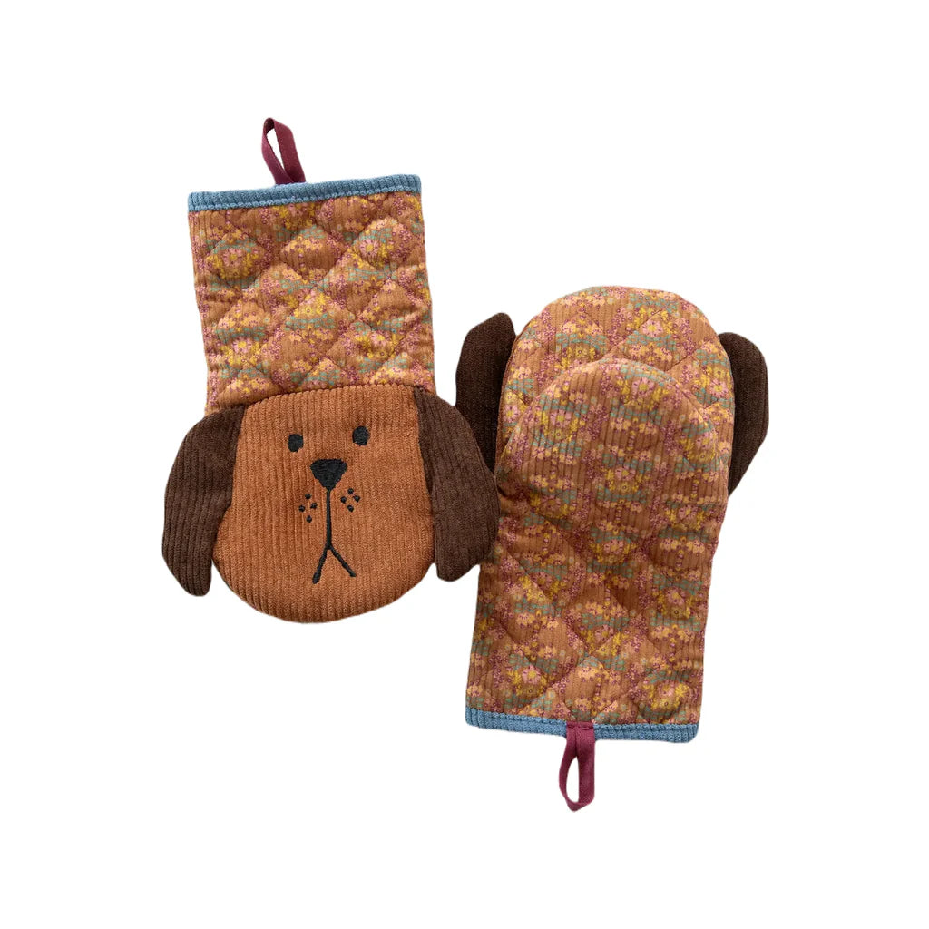 Natural Life Midi Oven Mitt - Dog