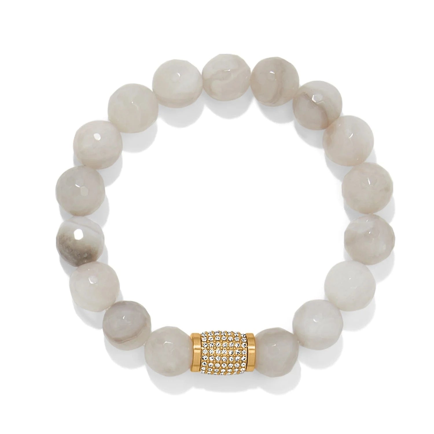 Brighton Meridian Solis White Bead Bracelet