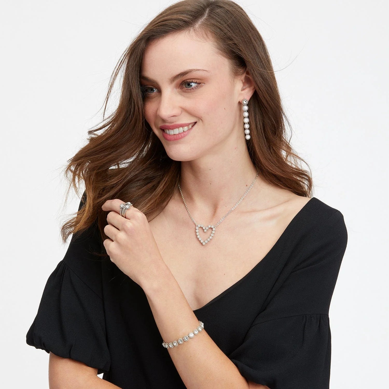 Brighton Twinkle Link Bracelet Clear
