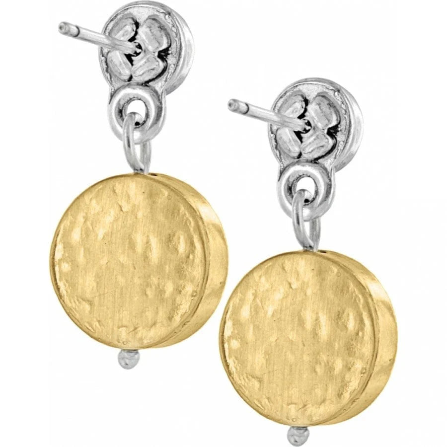 Brighton Mediterranean Post Short Two Tone Earrings