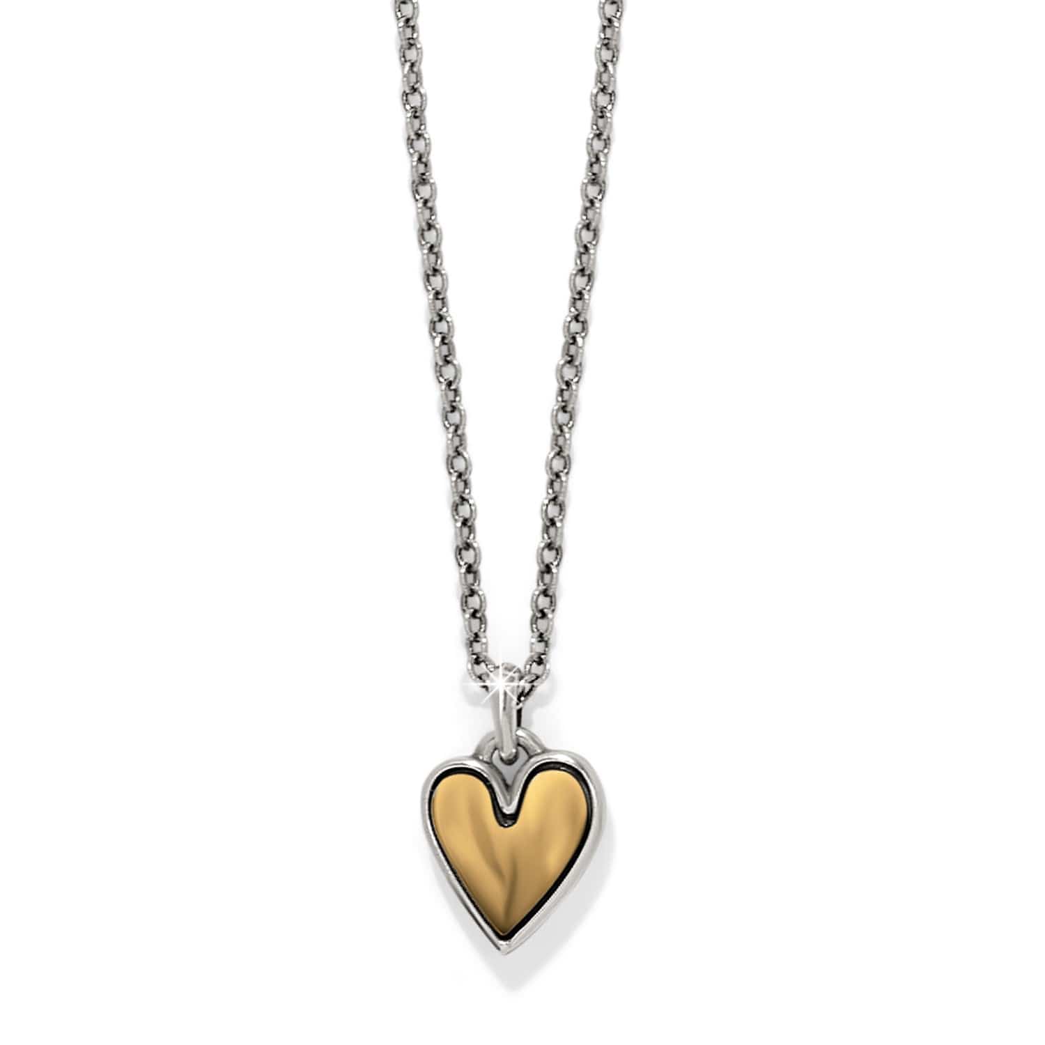 Brighton Cascade Gold Heart Mini Necklace