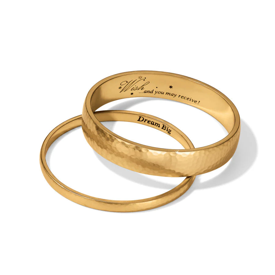 Brighton Apollo Gold Bangle — Accents Boutique, Marble Falls TX
