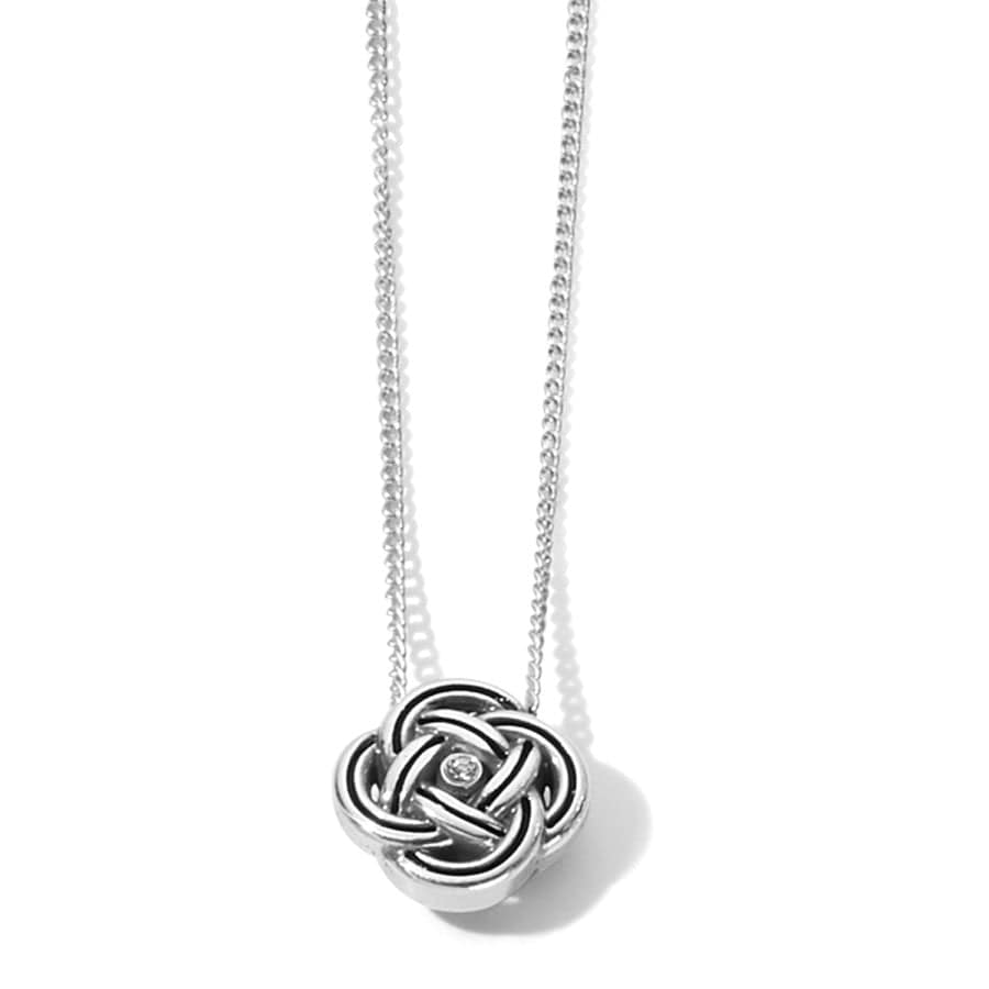 Brighton Interlok Mini Necklace Silver