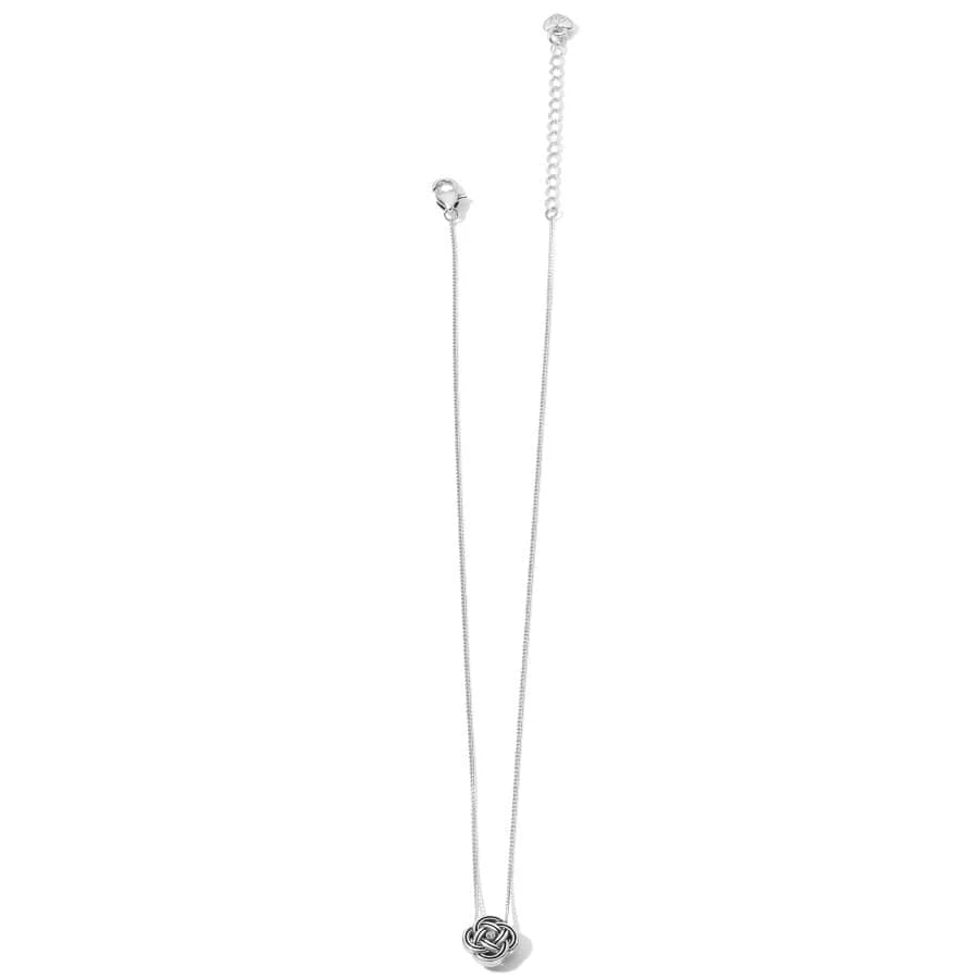 Brighton Interlok Mini Necklace Silver
