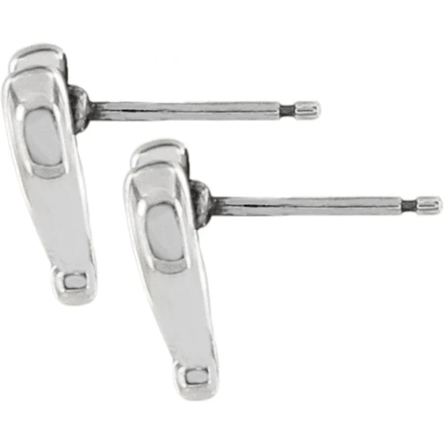 Brighton Genoa Heart Mini Post Earrings Silver