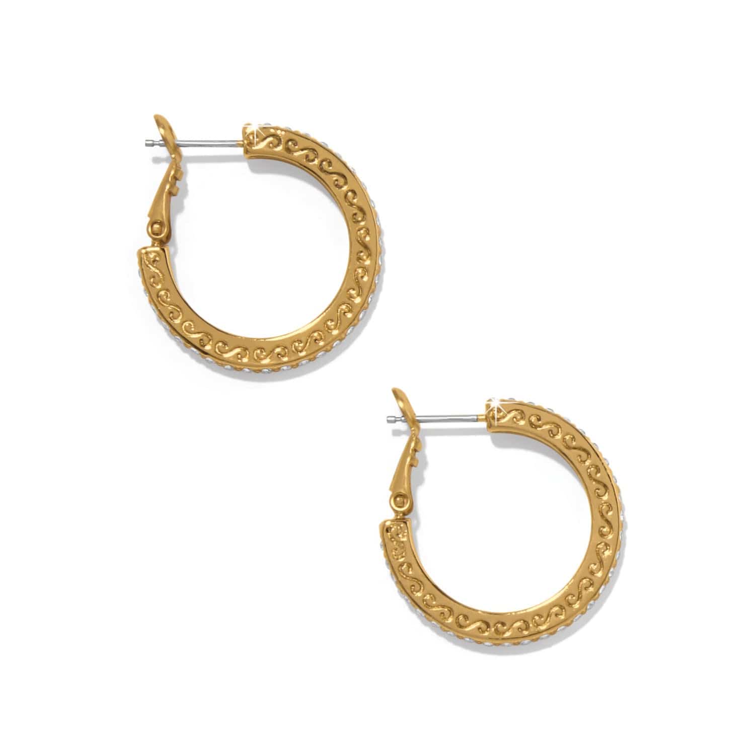 Brighton Meridian Eclipse Small Gold Hoop