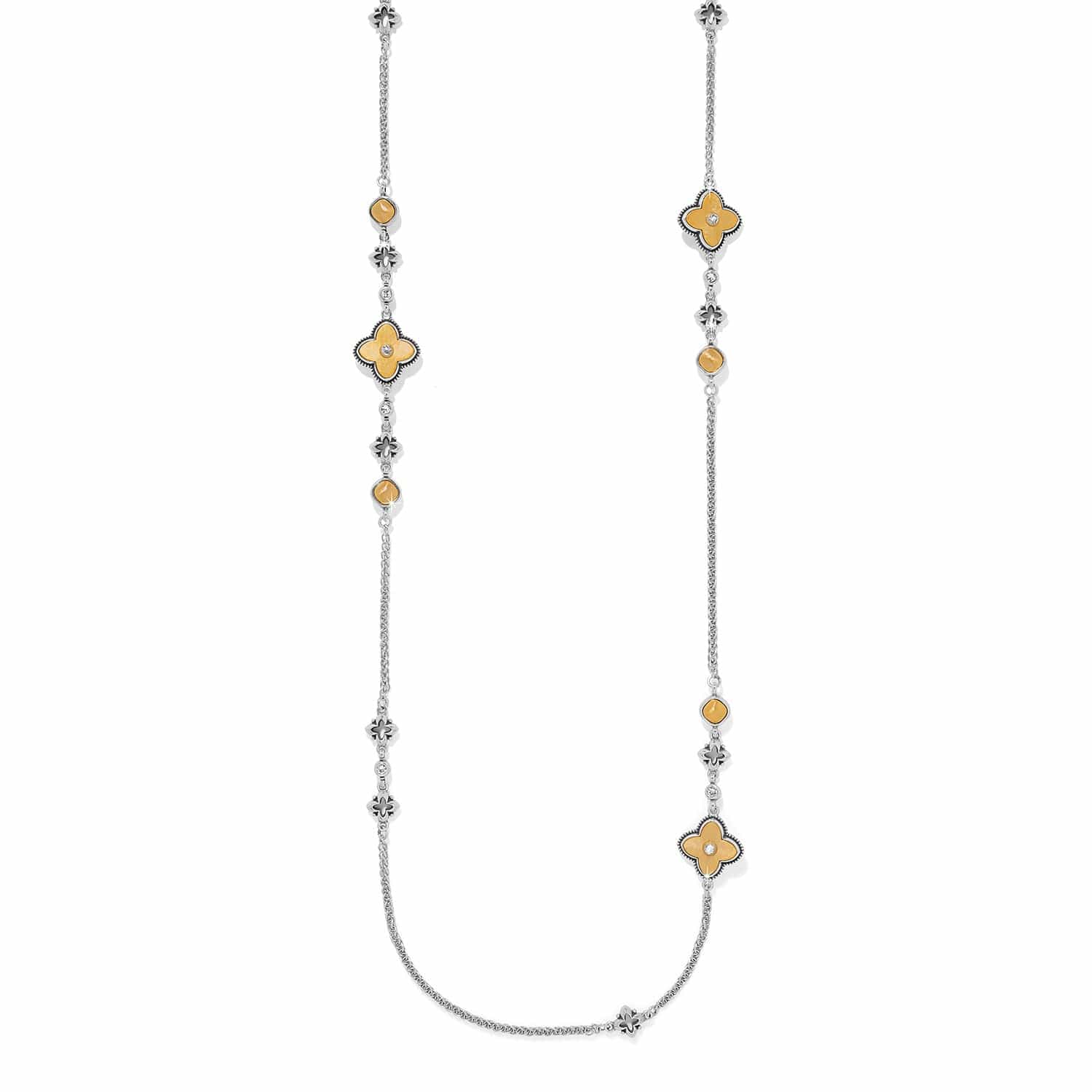 Brighton Cathedral Long Necklace 2 Tone