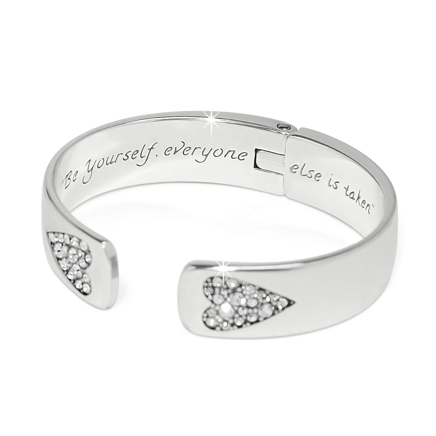 Brighton Love Messages B You Hinged Bangle