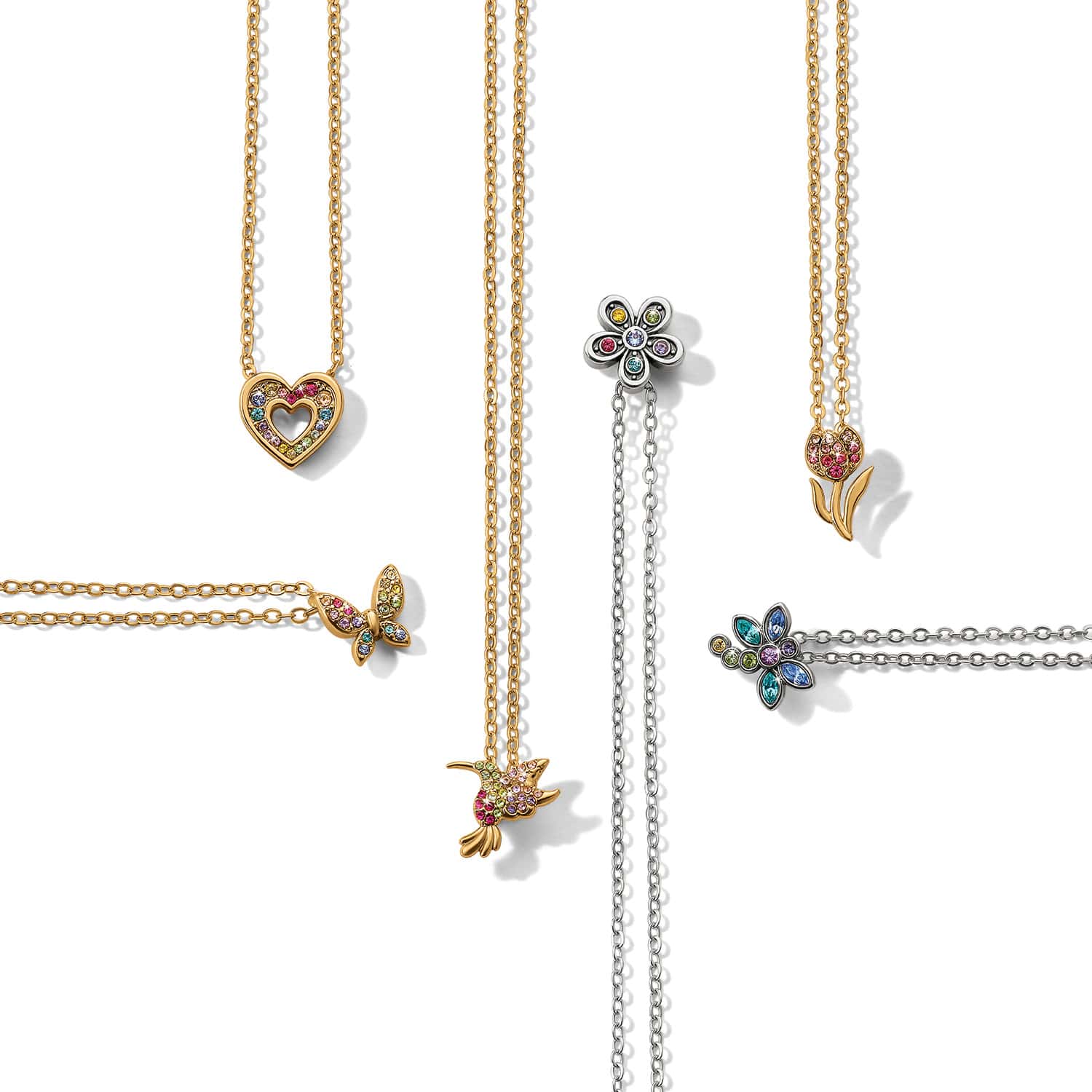 Brighton Enchanting Gem Butterfly Necklace