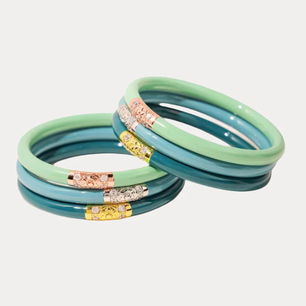 Budha Girl Fjord Three Kings All Weather Bangles - Medium - Regular