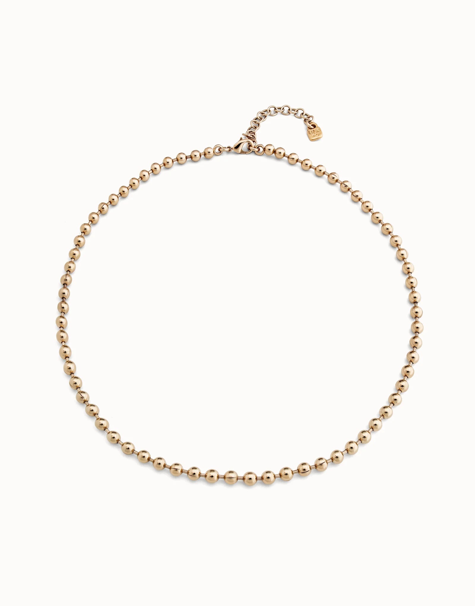 Uno de 50 Emotions Beaded Necklace in 18K Gold Plated