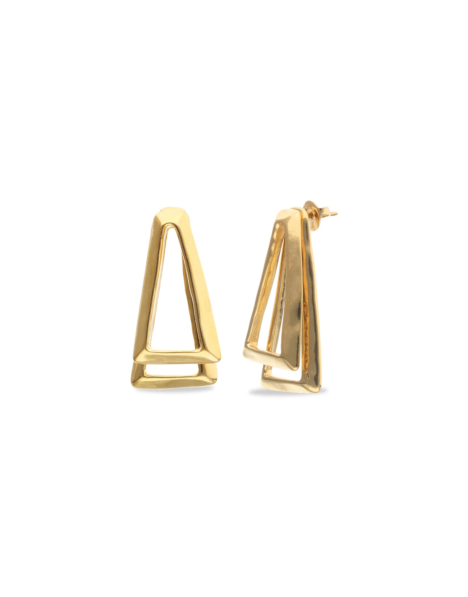 Uno de 50 Nucleo Earrings-Gold