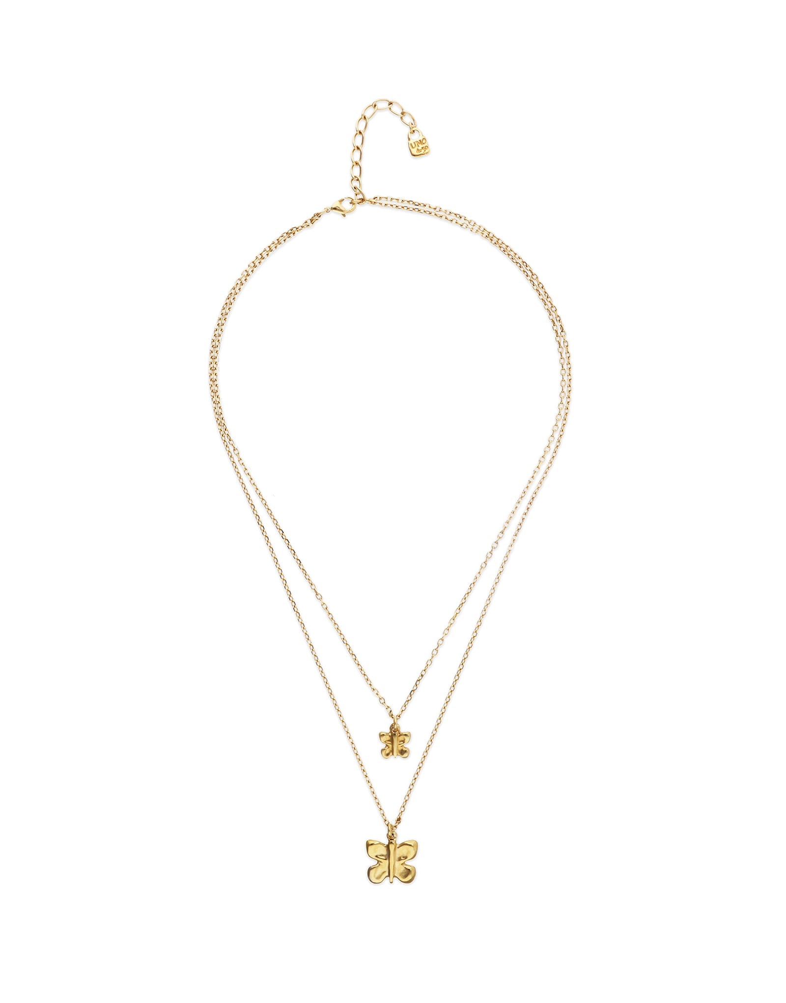 UNO de 50 Flutter Necklace-Gold