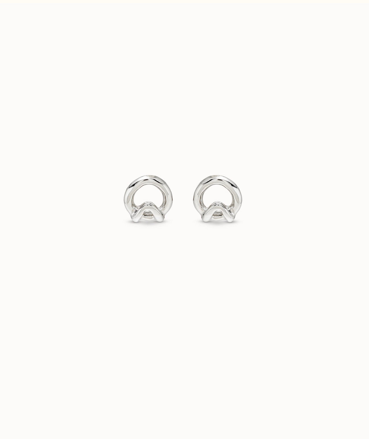 Uno de 50 Game of Three Gold Earrings