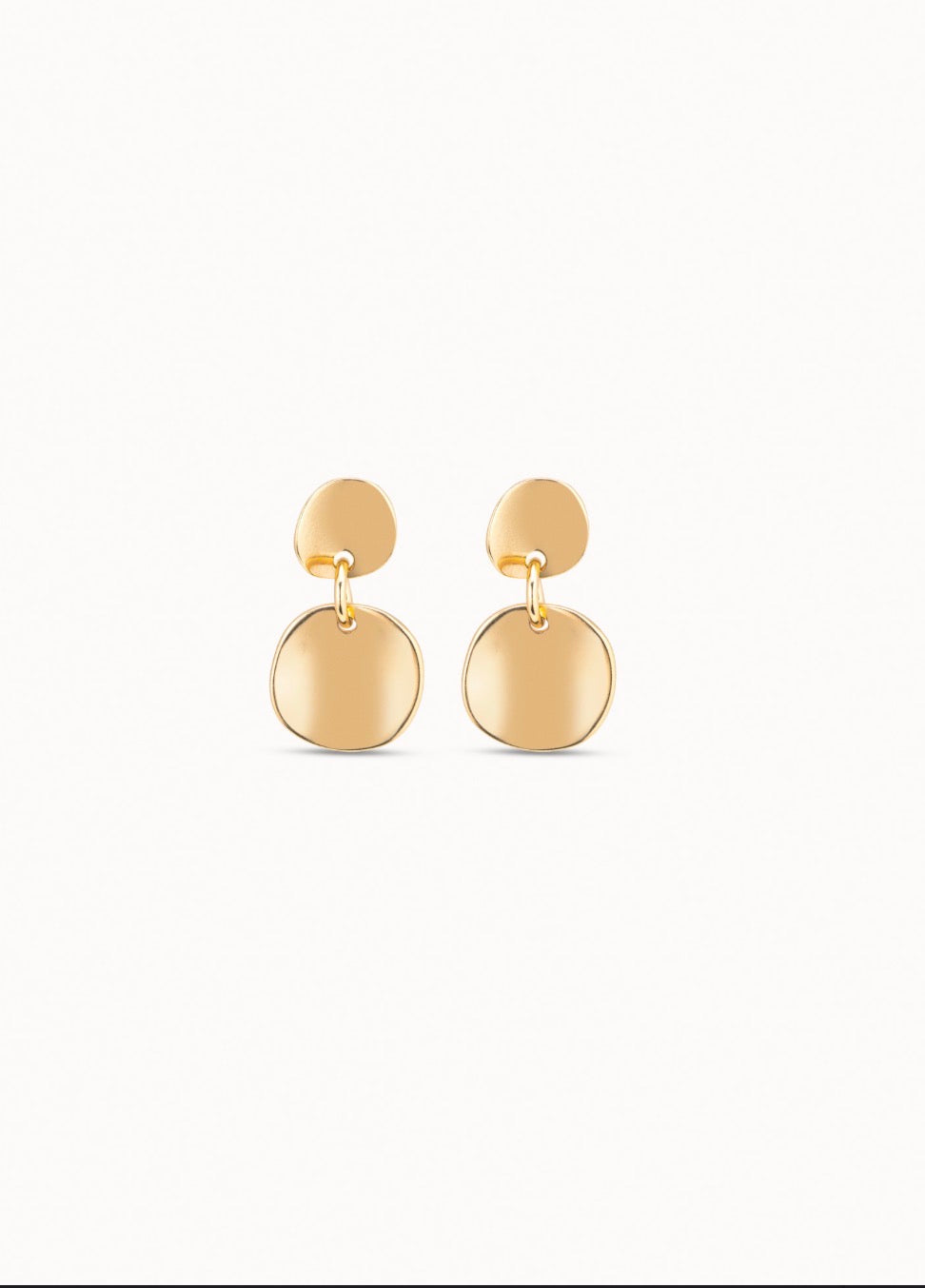 Uno de 50 Scales Linked-Disc Drop Earrings