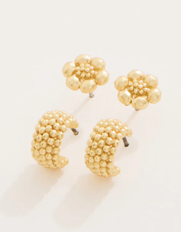 Spartina Louisa Earrings Set Gold
