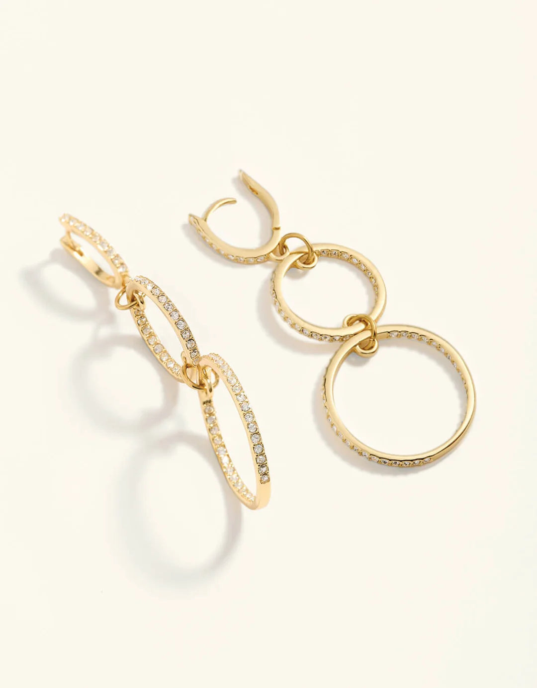 Spartina Dazzle Ring Earrings Crystal