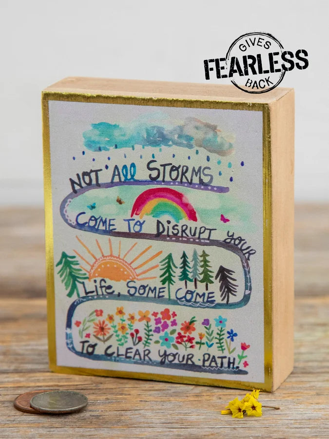 Natural Life Tiny Block Keepsake — view 4