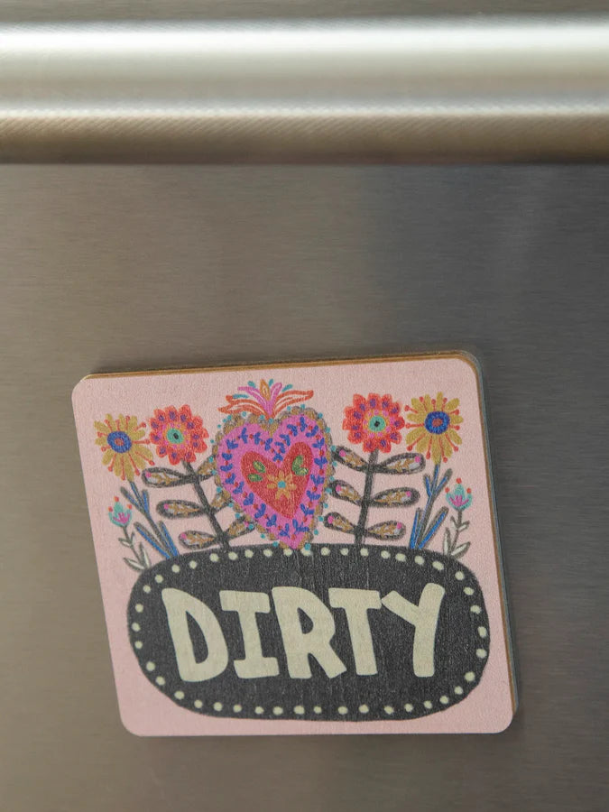 Natural Life Double-sided Dishwasher Magnet