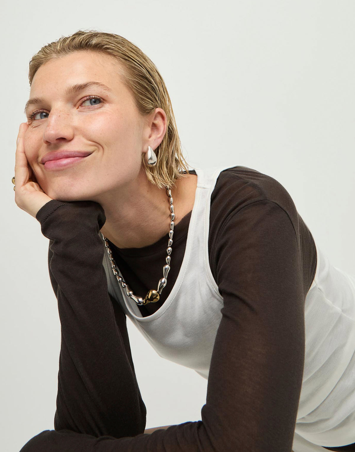 Uno de 50 Earrings Medula Corium