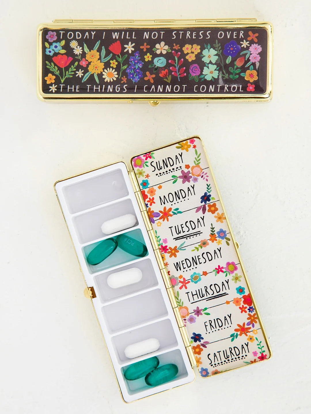 Natural Life Weekly Pill Organizer - A girl once told me