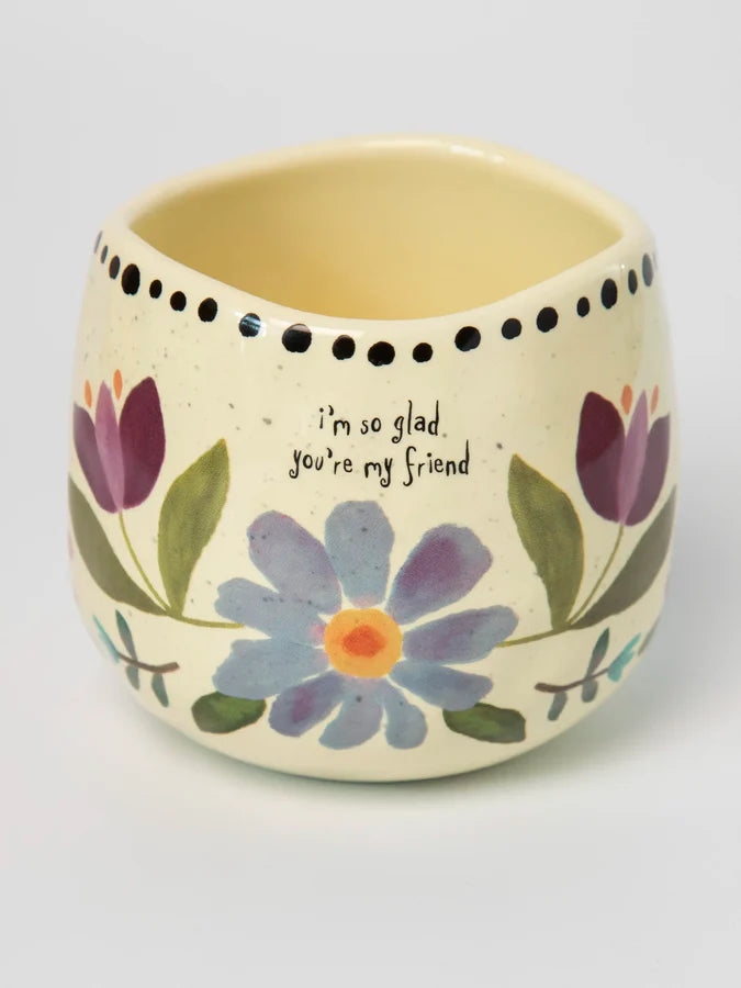 Natural Life Give Happy Planter