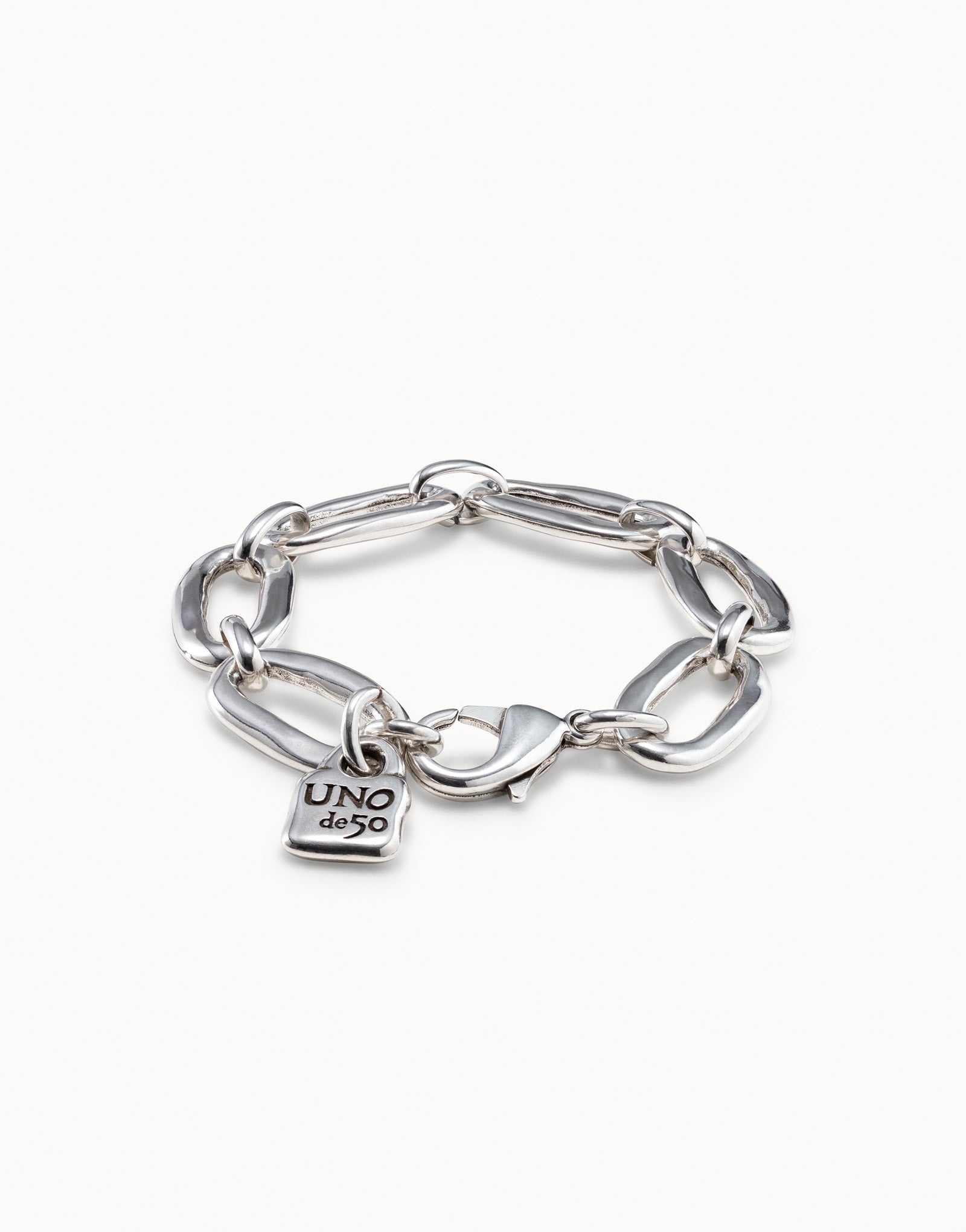 Uno de 50 Awesome Oval Link Chain Bracelet