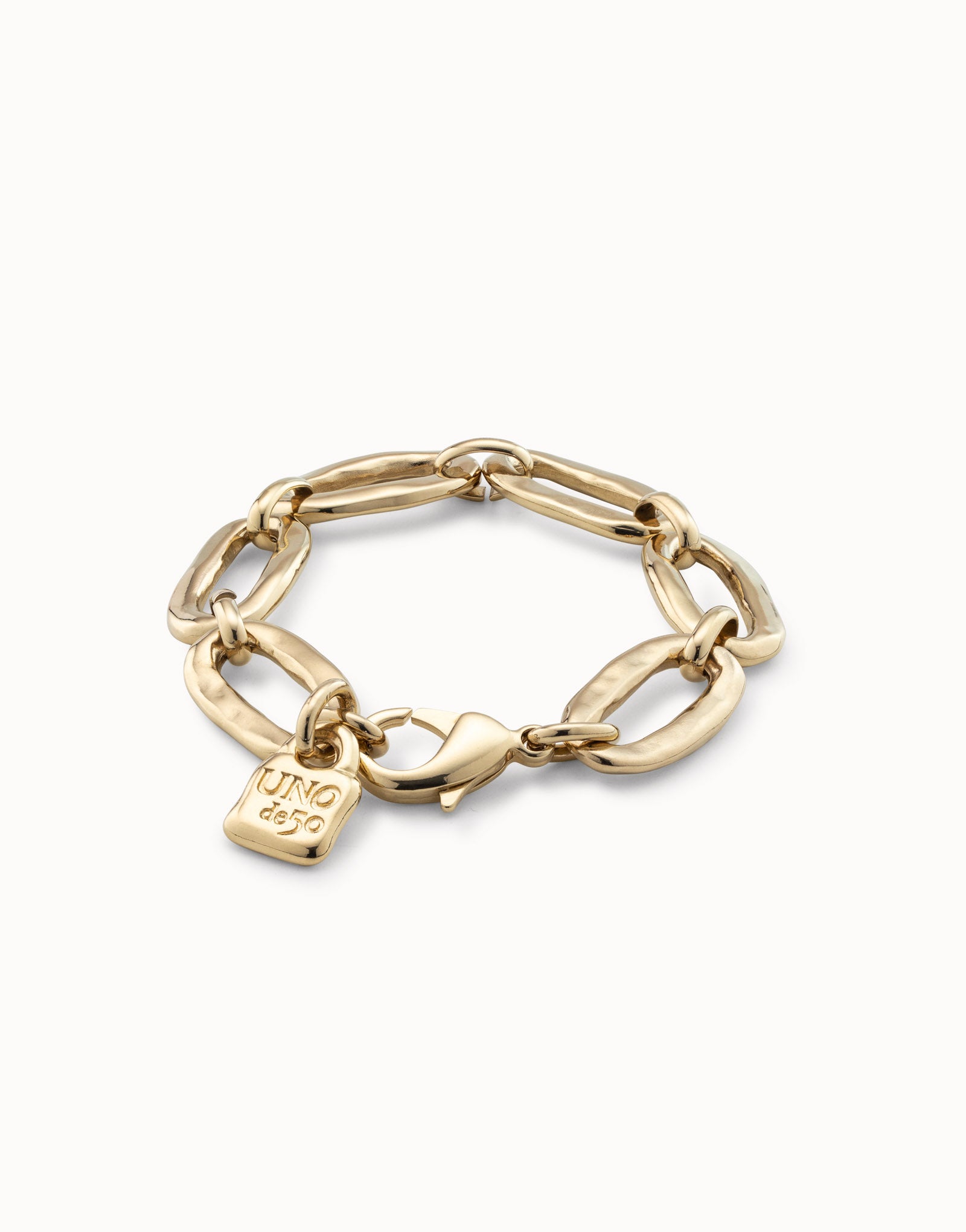 Uno de 50 Awesome Oval Link Chain Bracelet