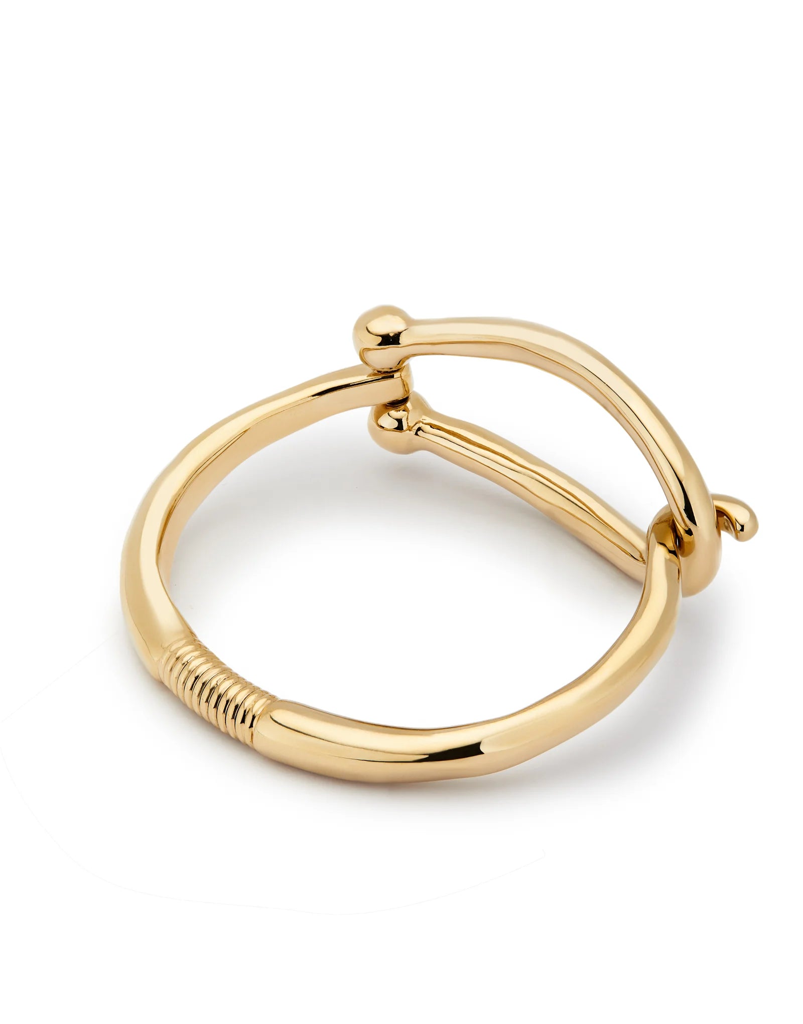 Uno de 50 Teen Bangle bracelet with large link