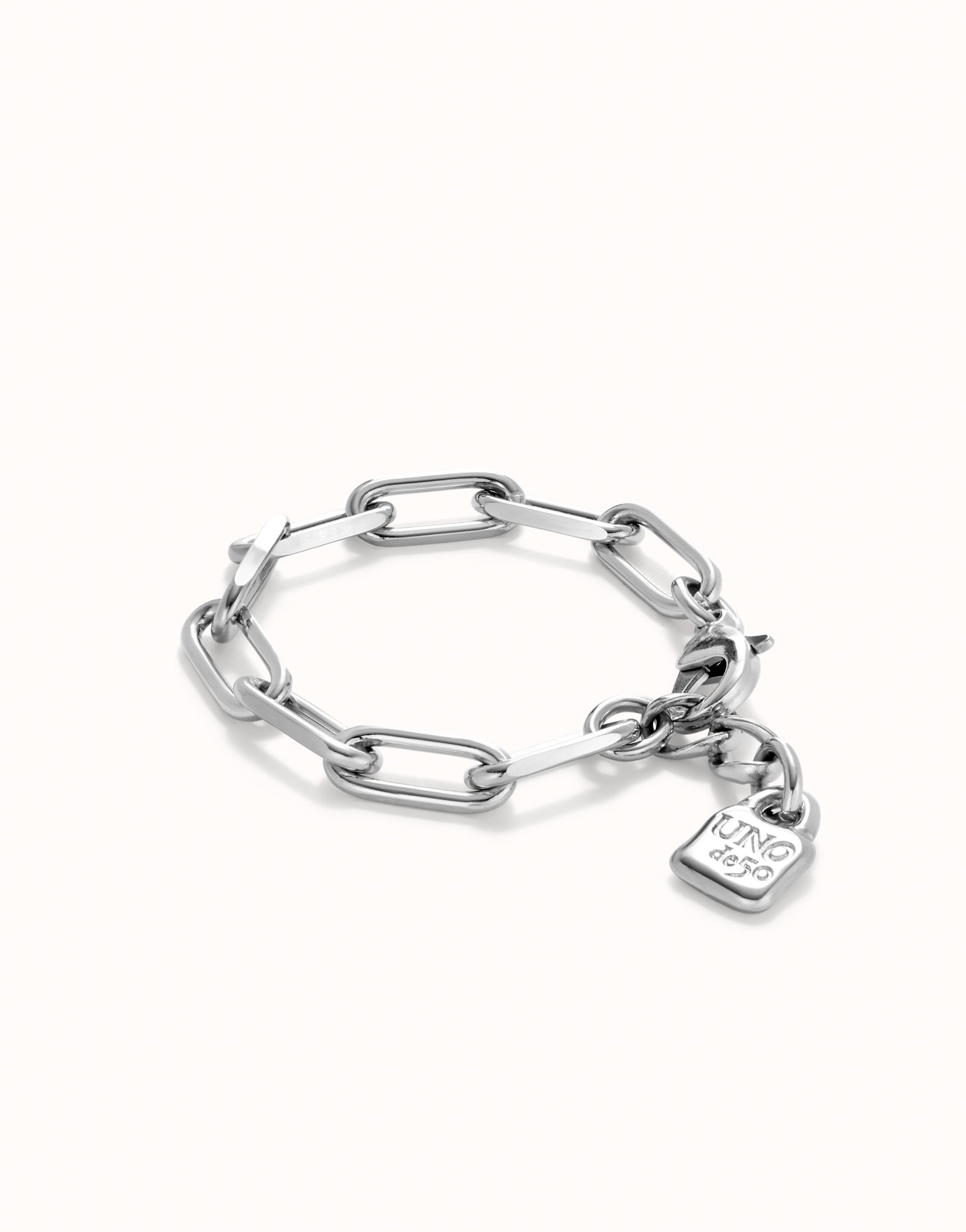 Uno de 50 Ser Valiente Bracelet - Silver