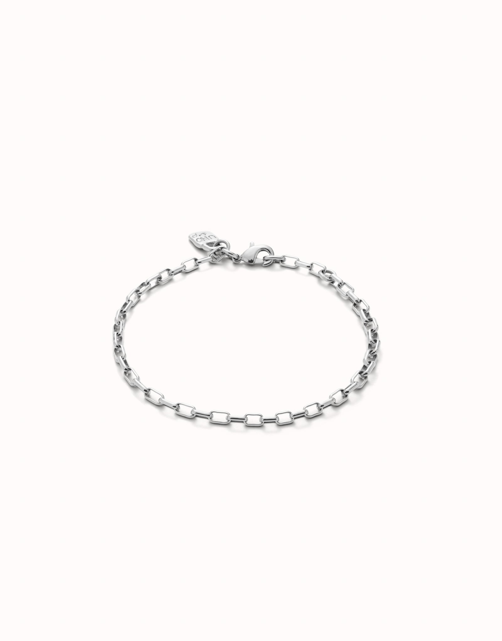 Uno de 50 Mid-sized link charm chain bracelet