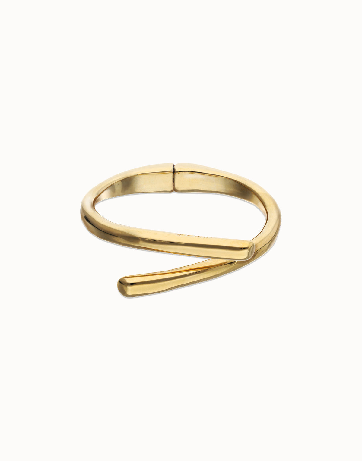 Uno de 50 Bangle Bracelet With Intertwined Organic Shapes Silver — view 3