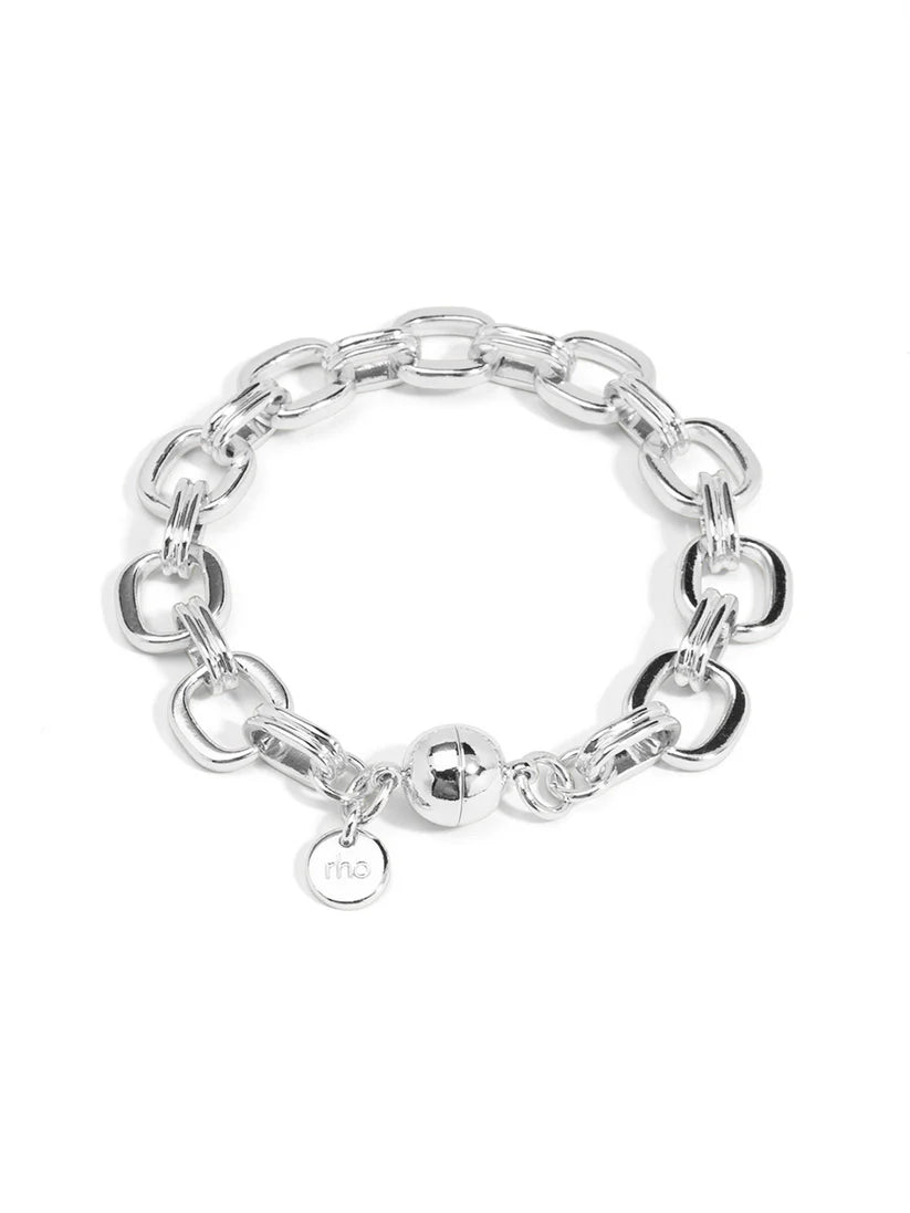 Square Link Magnet Bracelet