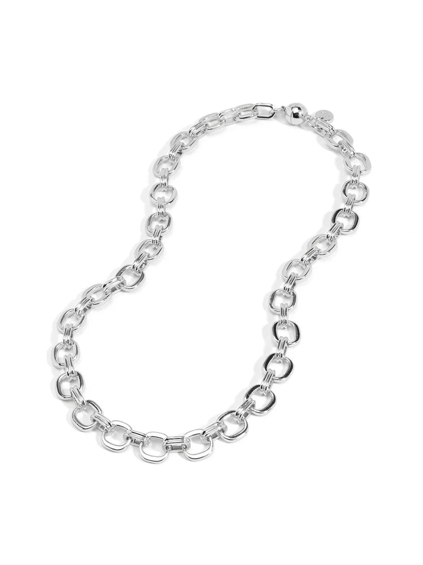 Square Link Magnet Necklace