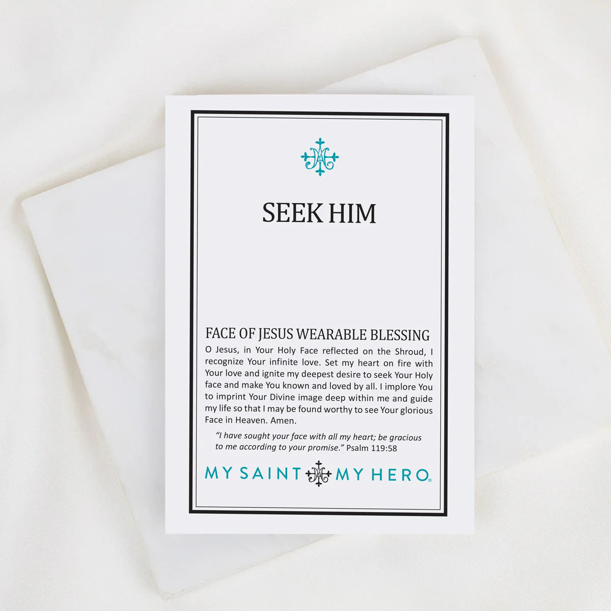 Seek Him Necklace (Rope Chain)