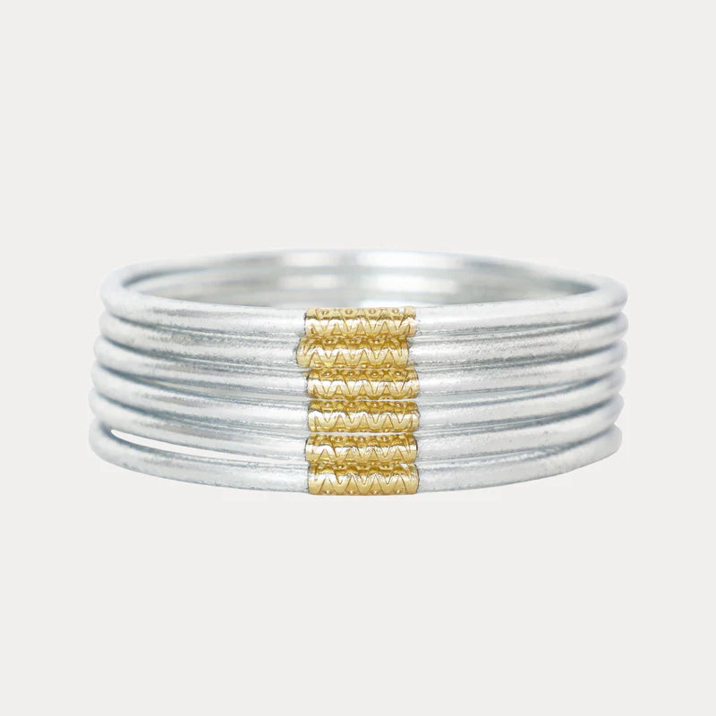 Budha Girl Lumine All Weather Bangles® (Set of 6)