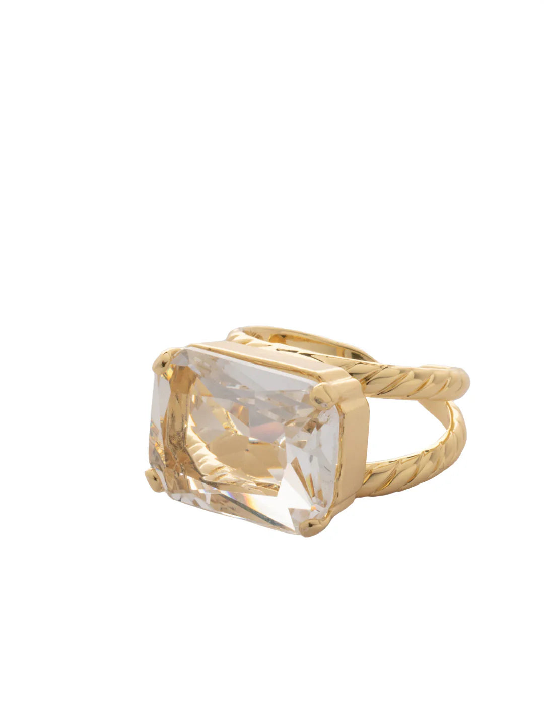 Sorrelli Kathleen Statement Ring - Icicle — Accents Boutique, Marble Falls TX