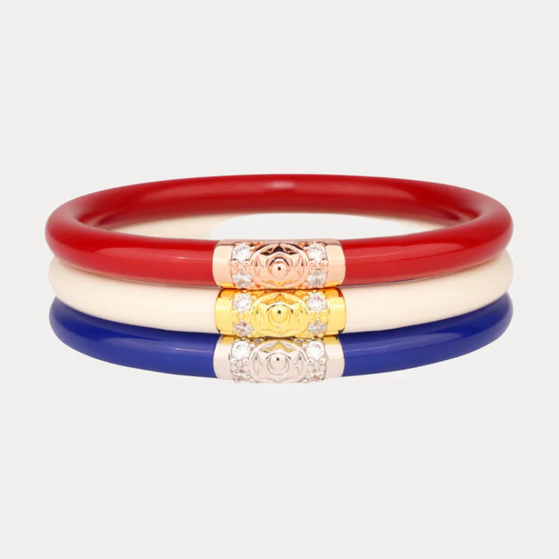 Budha Girl America Three Kings All Weather Bangles