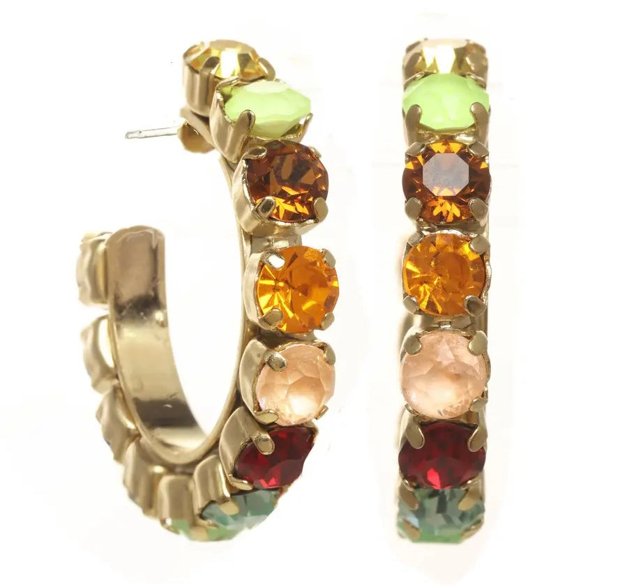 Tova Jubilee Hoops in All the Colors - Earth Wind & Fire — Accents Boutique, Marble Falls TX