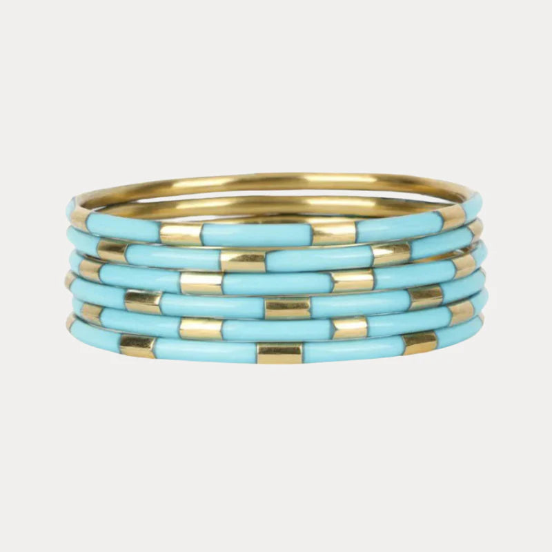 Budha Girl Veda Bangles (Set of 6)