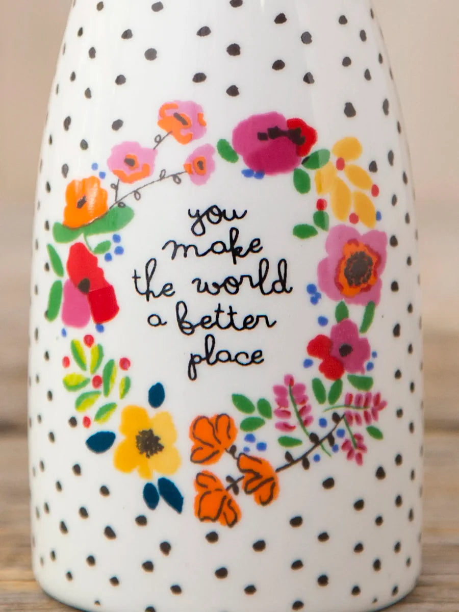 Natural Life Ceramic Bud Vase